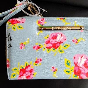 New beautiful Betsy Johnson wallet/wristlets